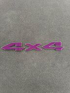 4x4 OEM tailgate badge