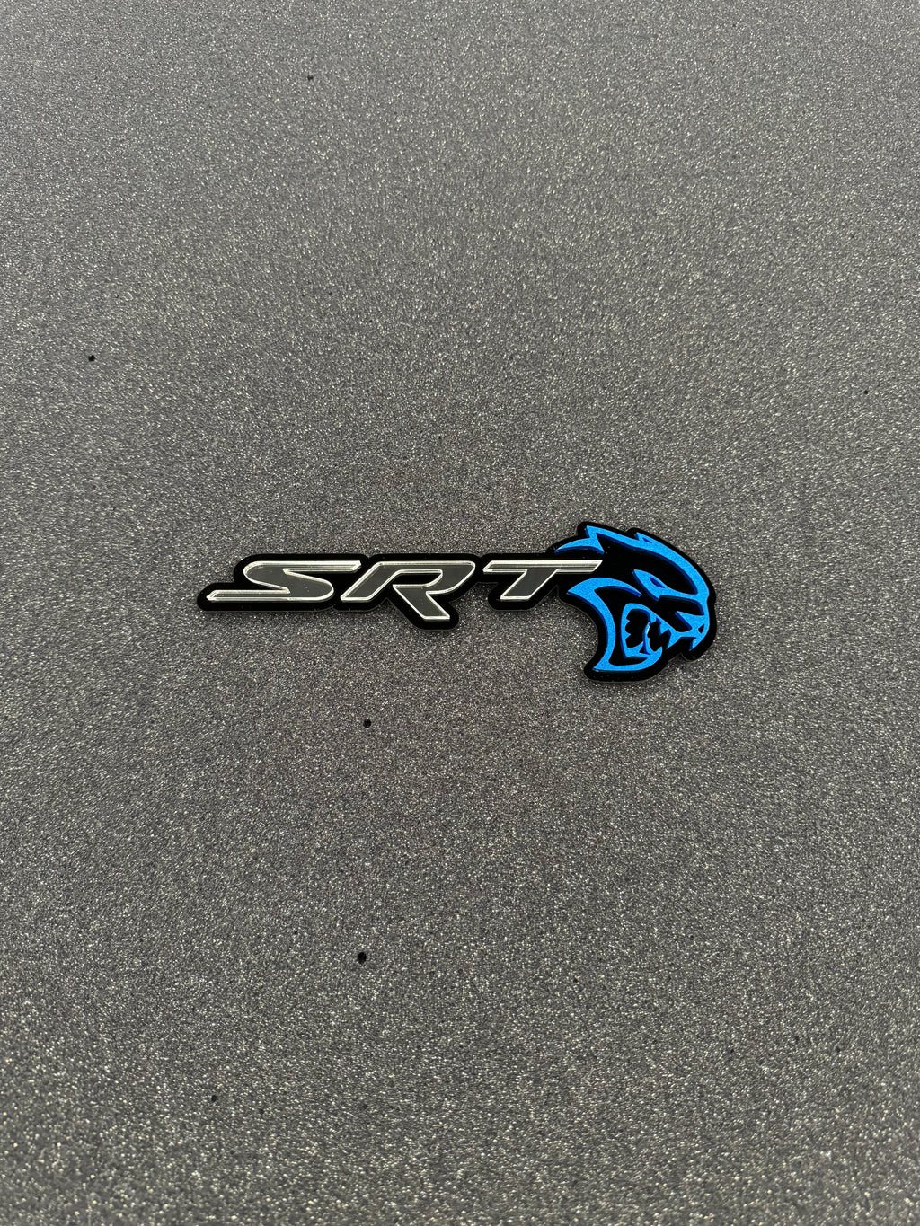 SRT Hellcat trunk badge