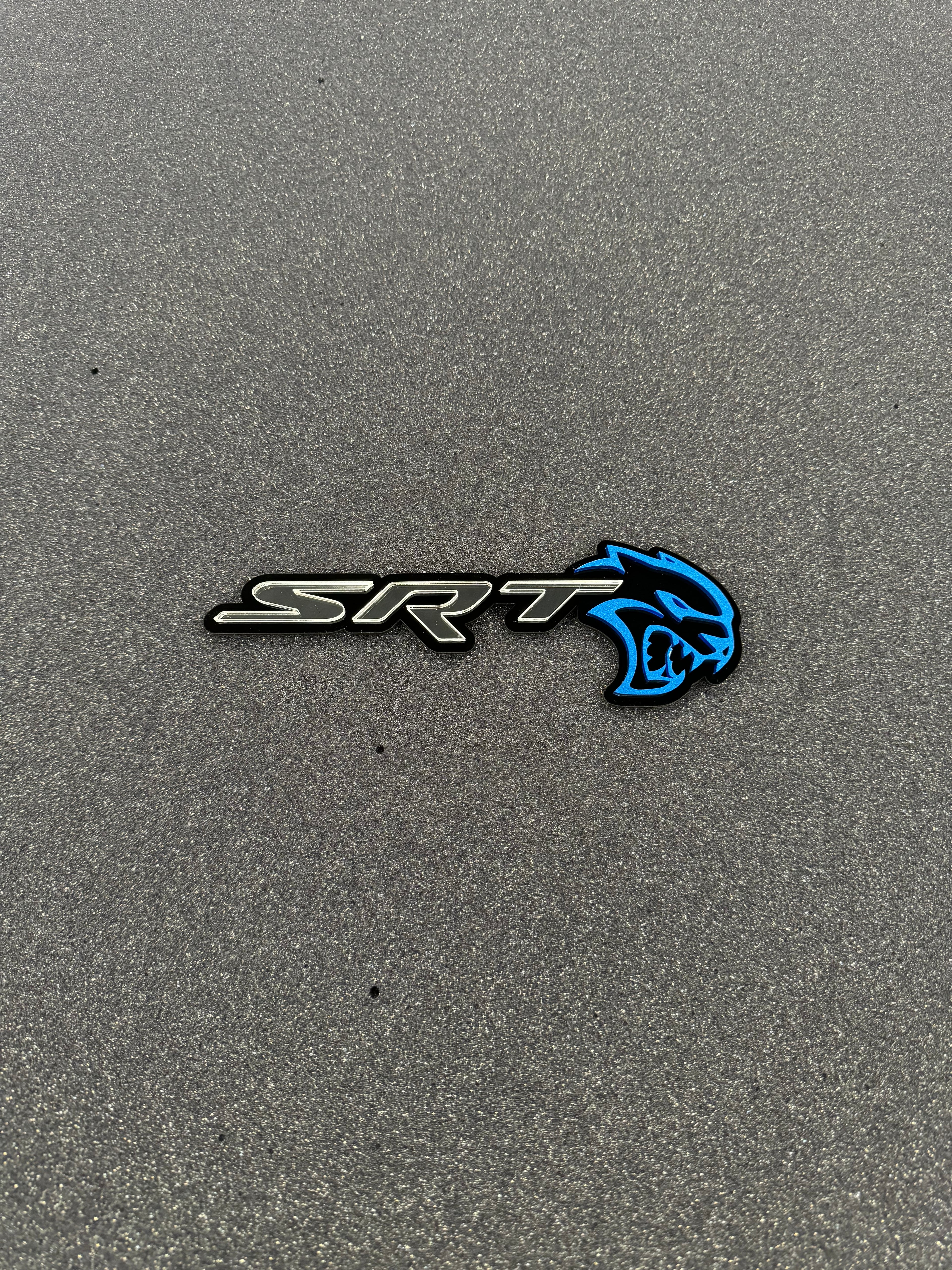 SRT Hellcat trunk badge