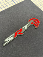 Hellcat SRT combo badge single