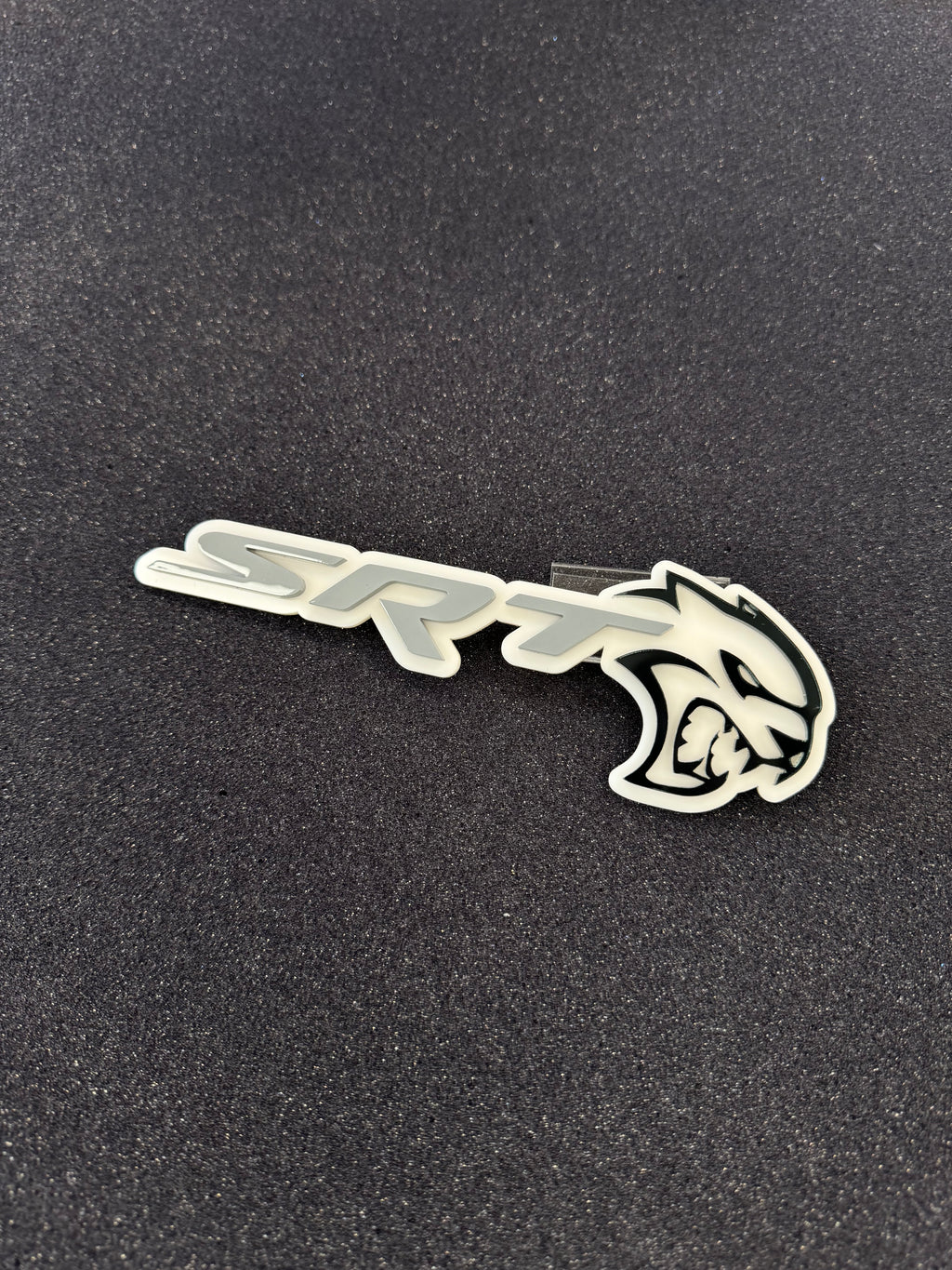 SRT Hellcat trunk badge