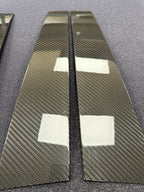 2019+ RAM 1500/ TRX / RHO carbon fiber exterior widow pillar covers