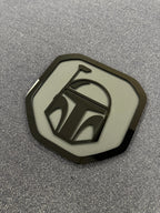 Mandalorian Shield tailgate badge