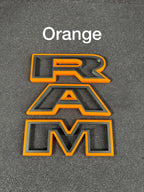 3D RAM grille letters (Non-color matched)