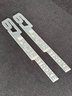 6.7L Turbo Diesel badge pair