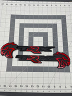 Hellcat TRX combo badge pair