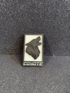 Coyote fender badge