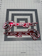 Trex/TRX Design #2 combo badge pair