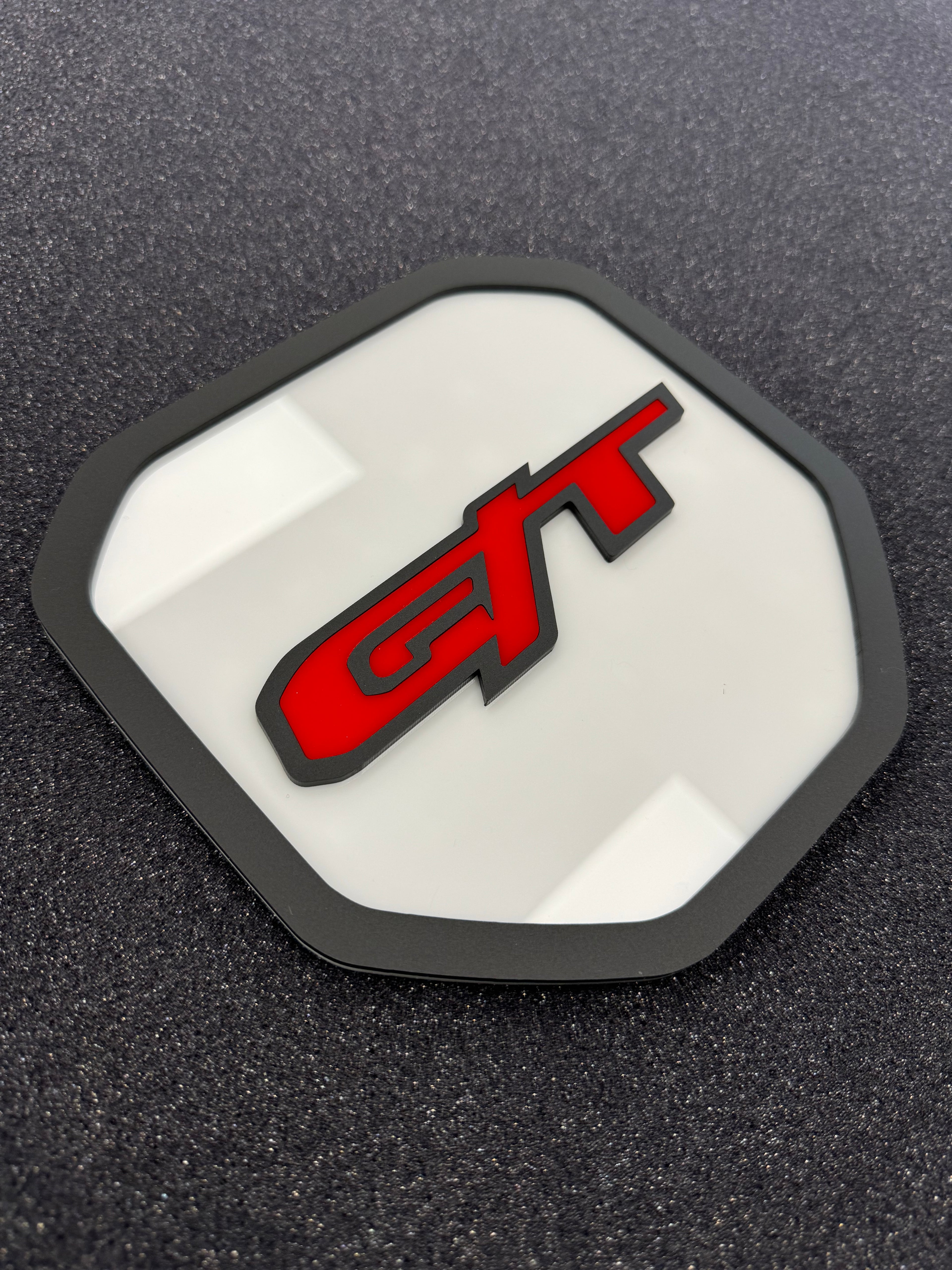 GT Shield tailgate badge