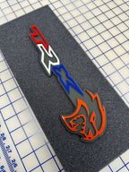 Hellcat TRX combo badge single