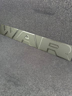 WAR grille replacement badge