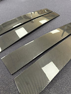 2019+ RAM 1500/ TRX / RHO carbon fiber exterior widow pillar covers