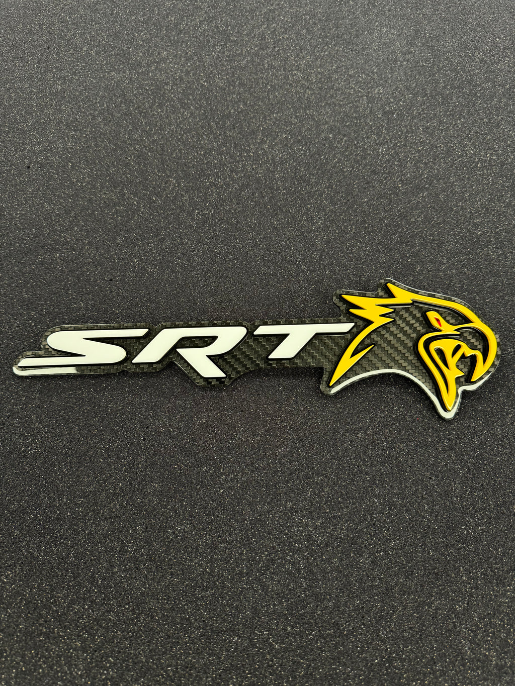 SRT Hellhawk V1 combo badge pair