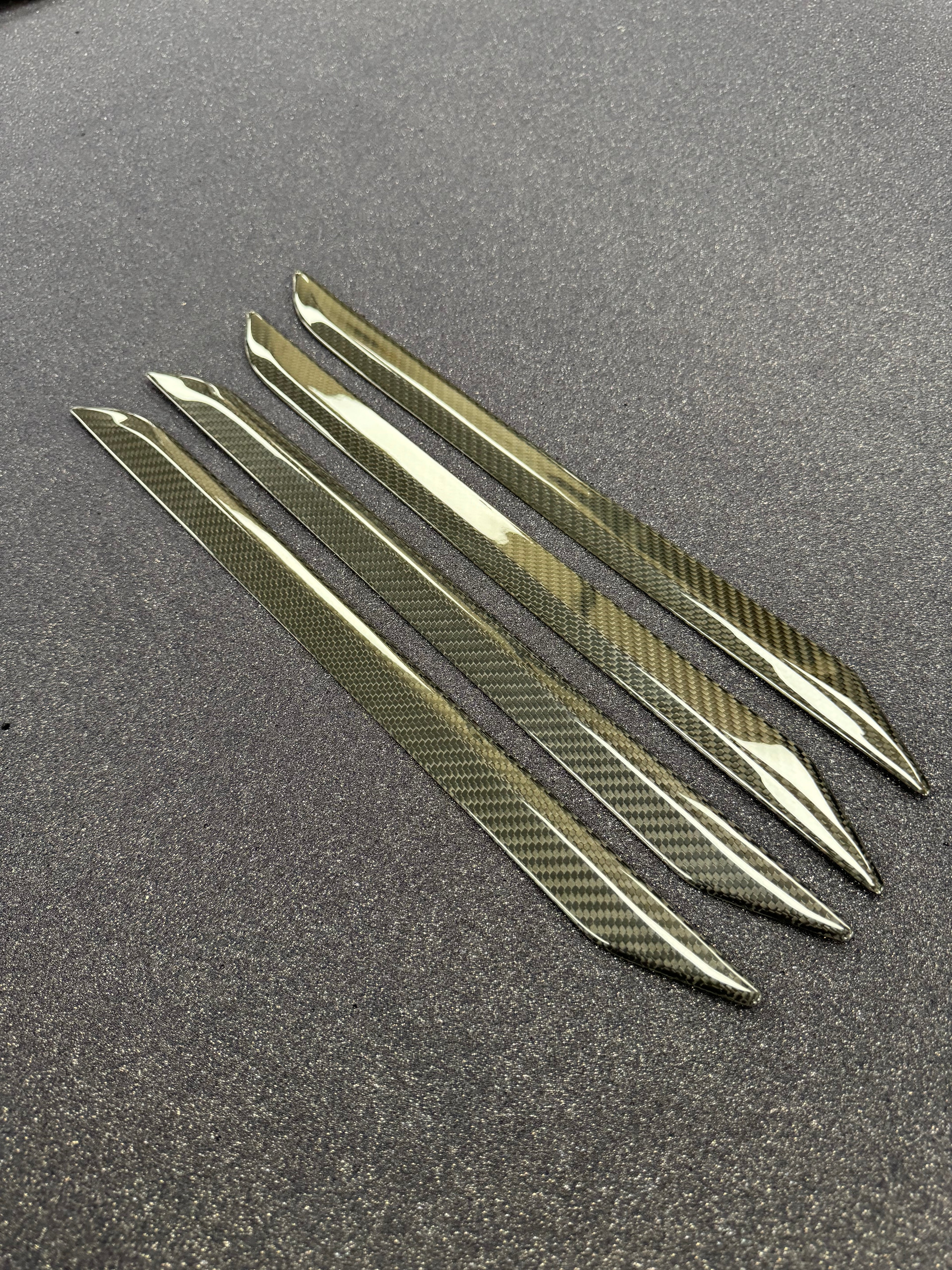 2019+ RAM 1500 TRX/RHO carbon fiber door applique covers