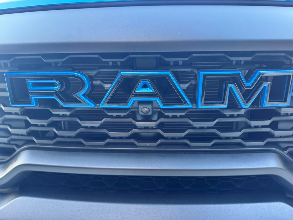 Color matched 3D RAM grille letters