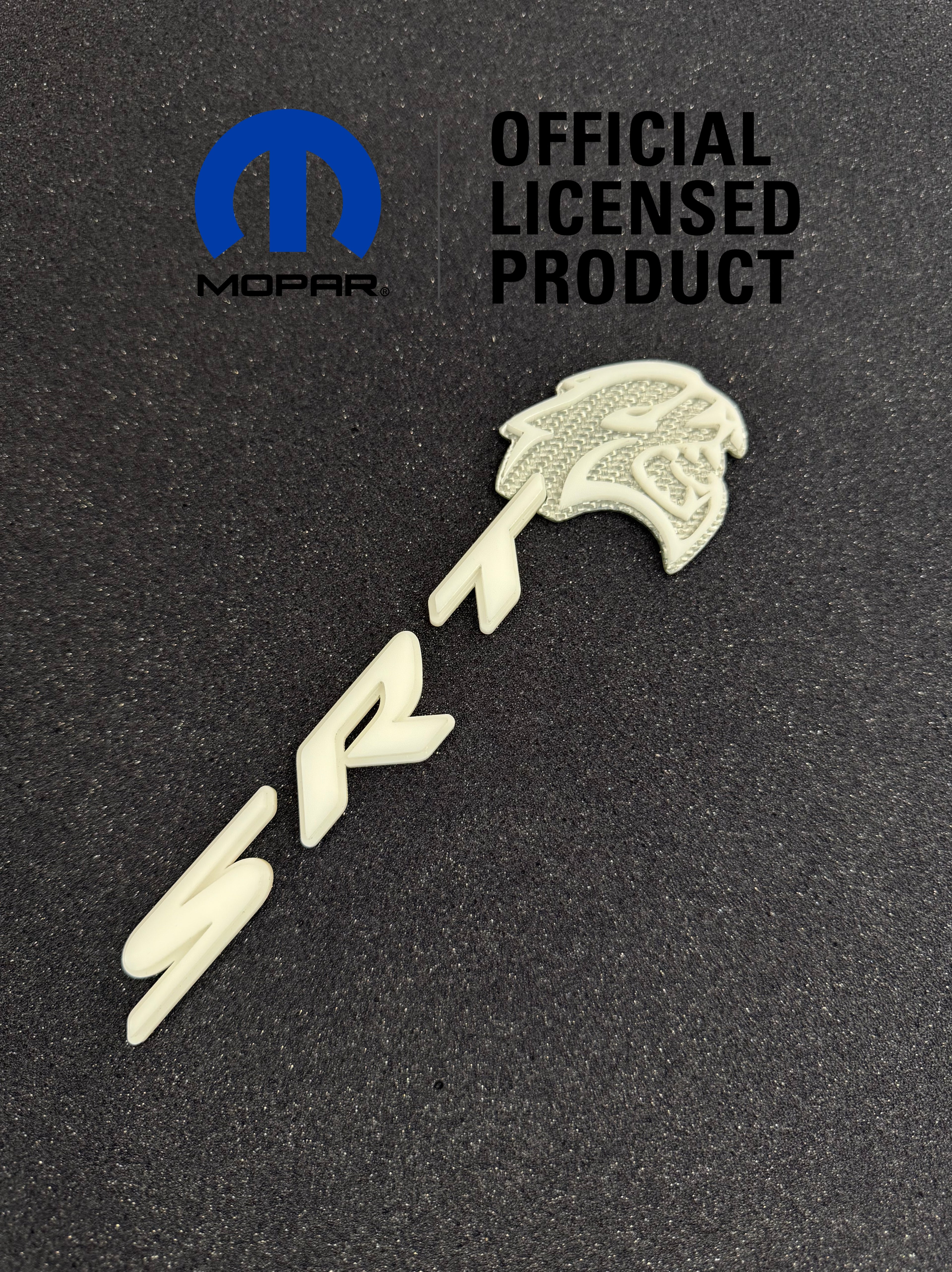 SRT Hellcat decklid spolier badge