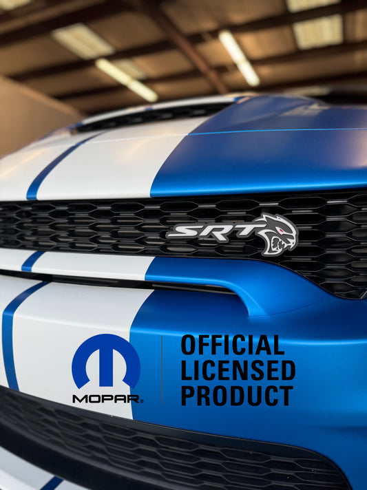 SRT Hellcat grille badge