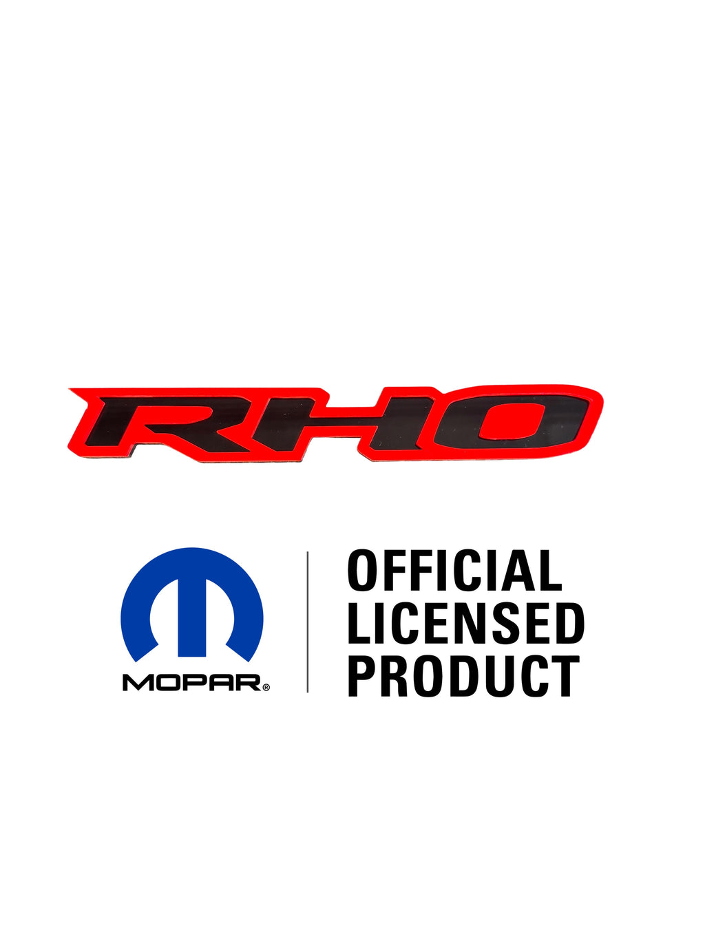 RHO Tailgate replacement badge/emblem