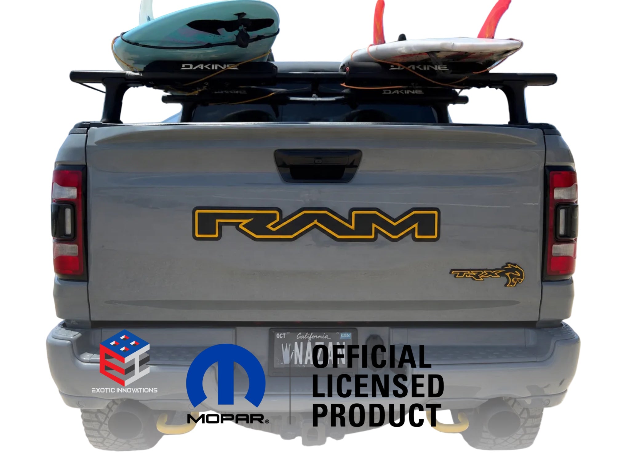 RAM 1500 tailgate replacement badge