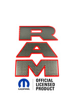 RAM 1500 tailgate letter badge/emblem set