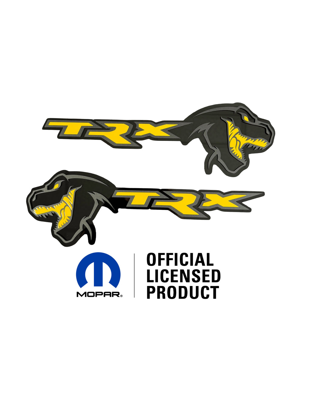 TREX/TRX combo pair badge/emblem