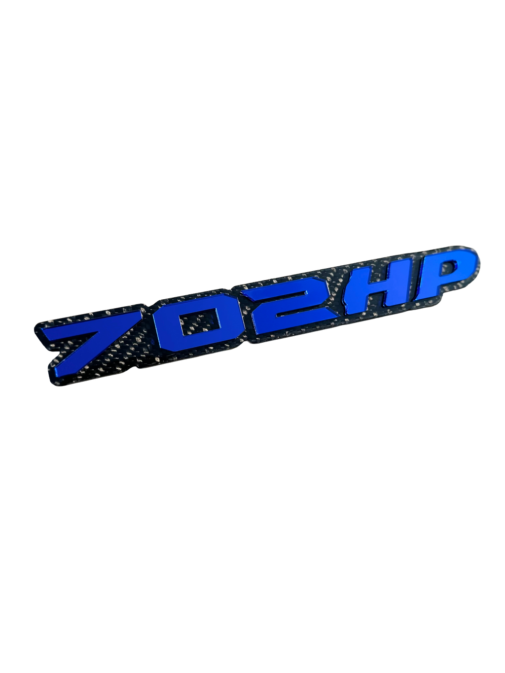 702hp single badge/emblem