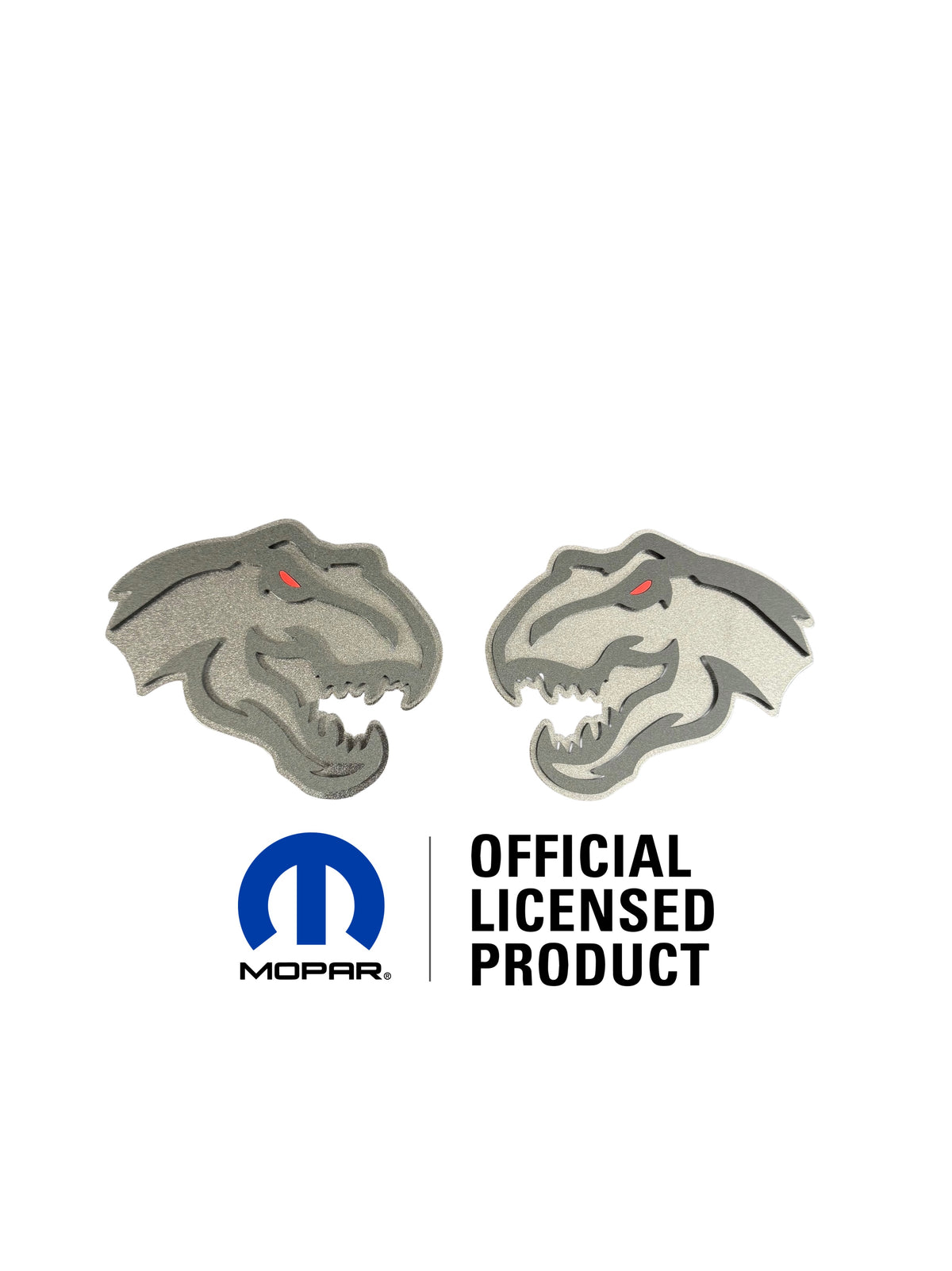 Trex Head V2 pair badge/emblem
