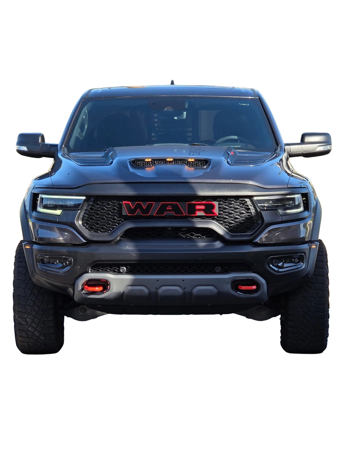WAR grille replacement badge/emblem