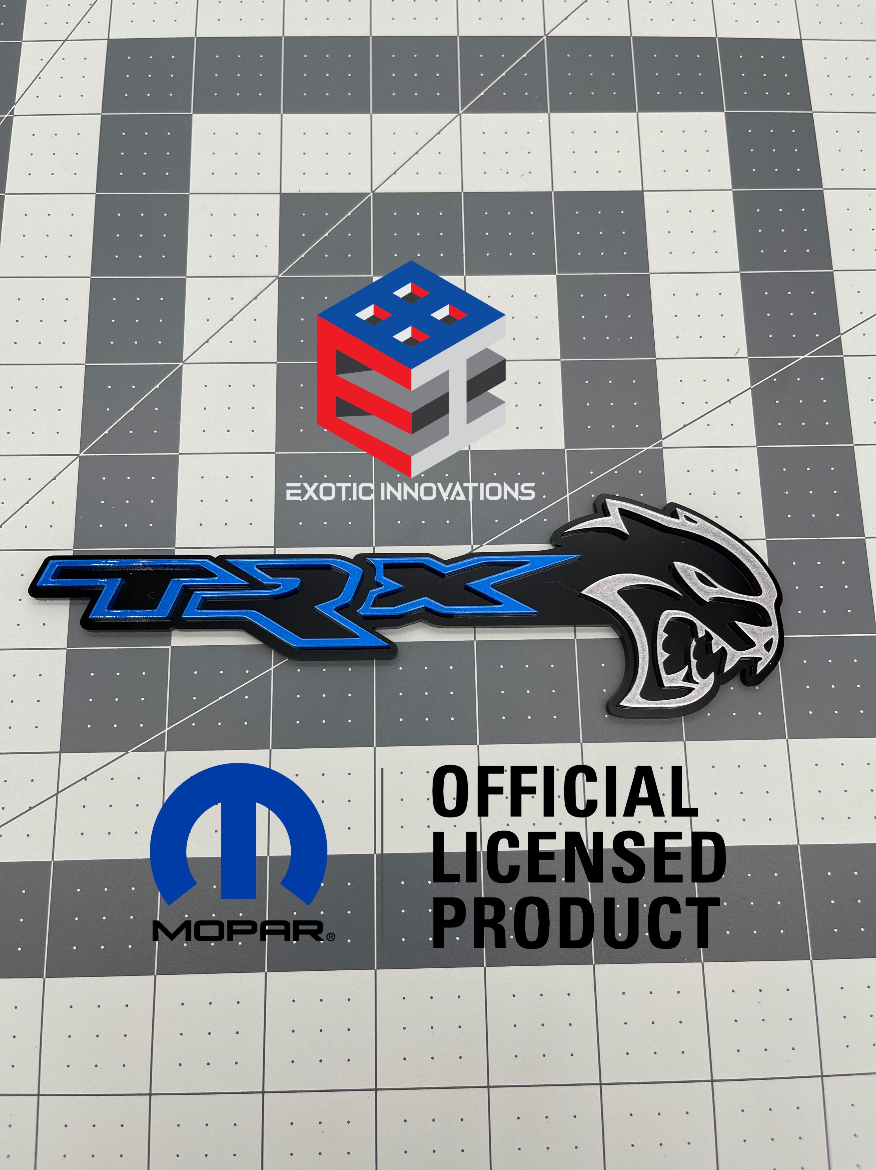 Hellcat TRX combo grille badge