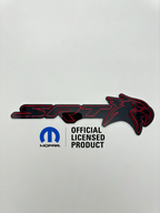 SRT Hellhawk V1 combo badge single