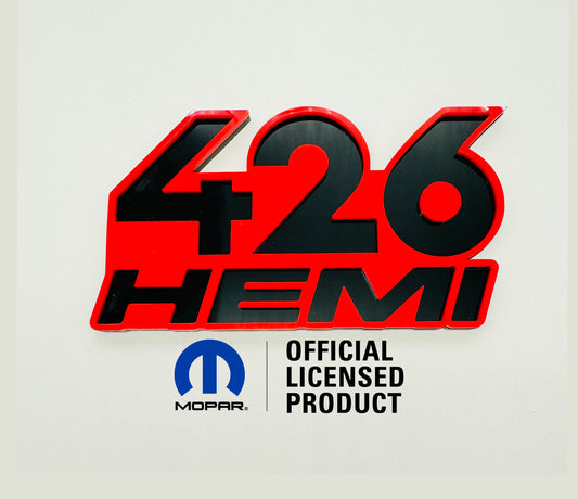 426 Hemi badge