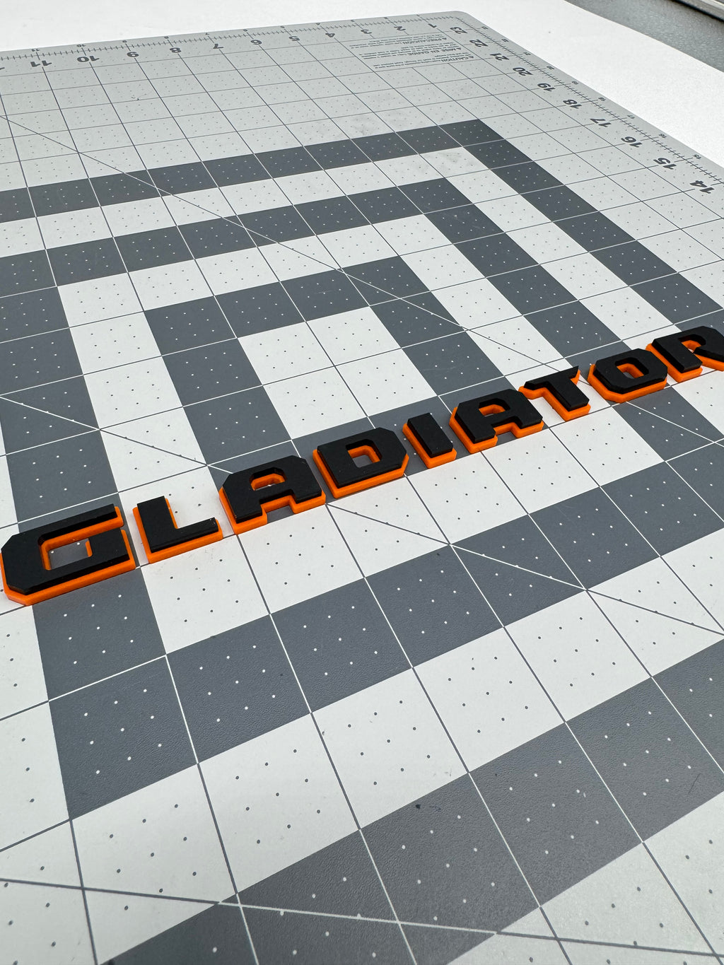 Gladiator fender badge