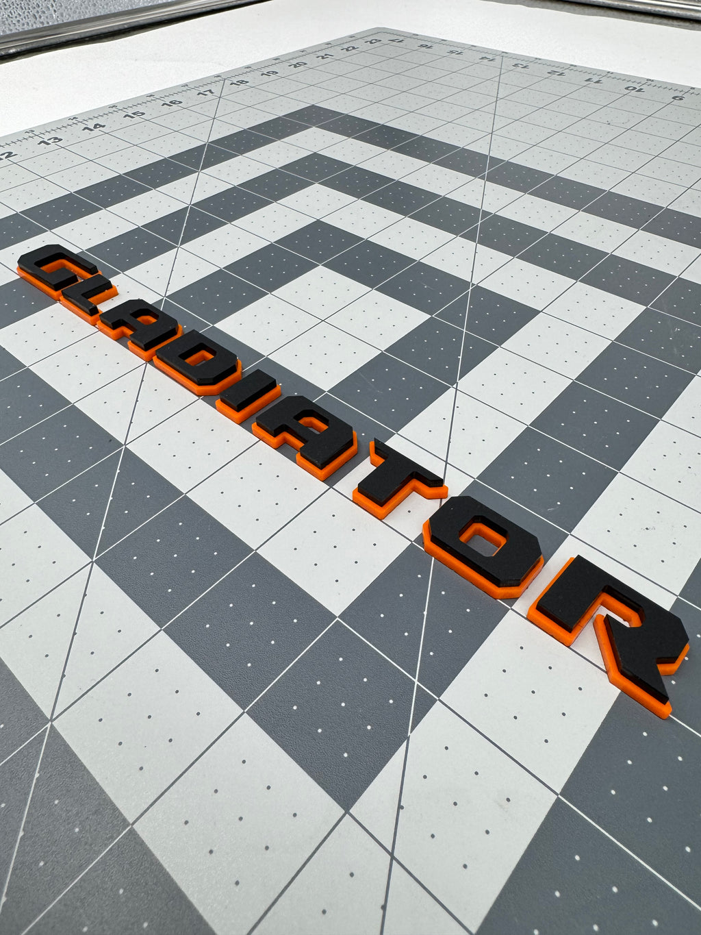 Gladiator fender badge