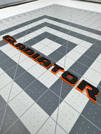 Gladiator fender badge