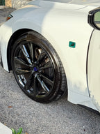Lexus F sport fender badge pair