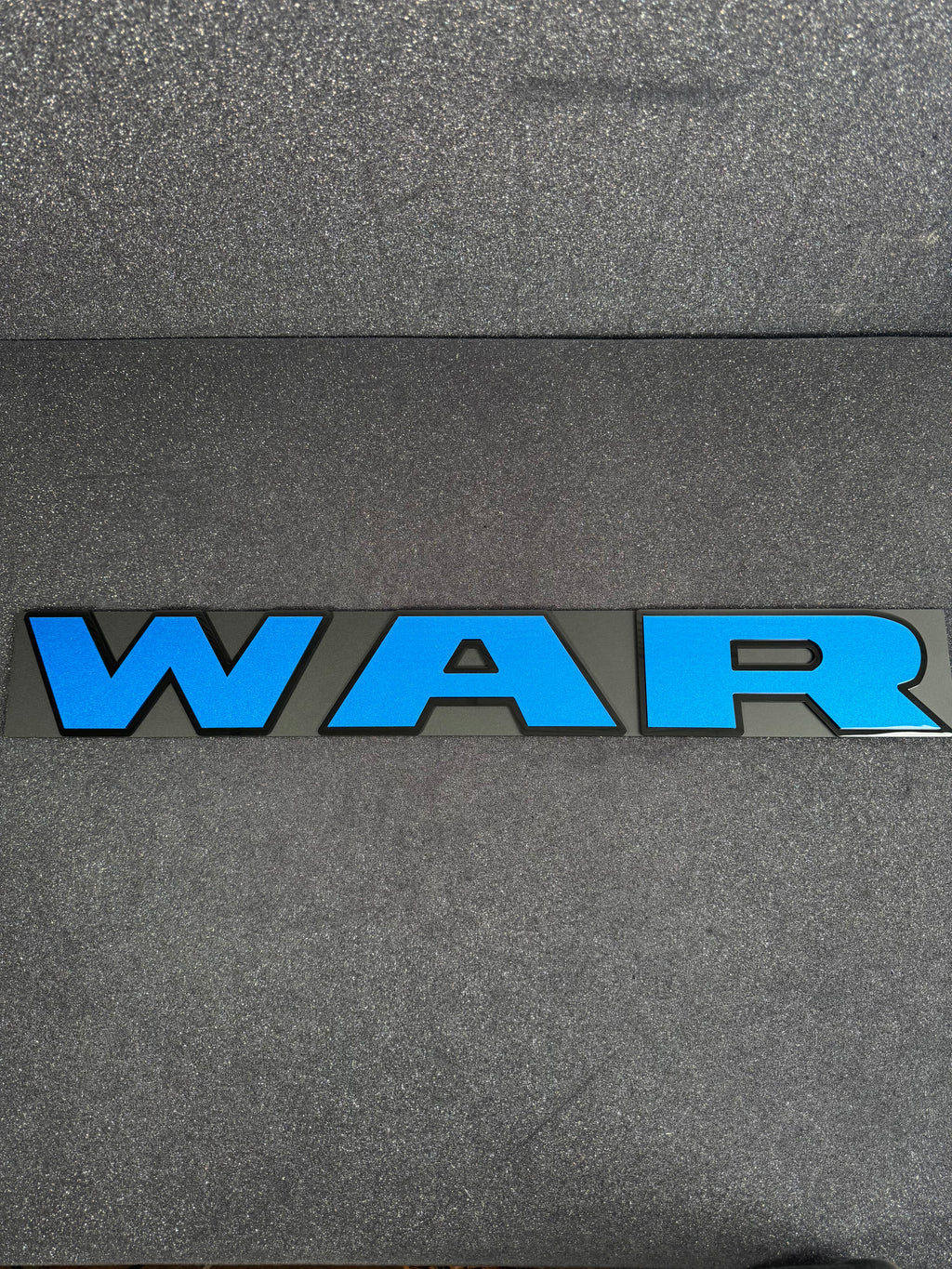 WAR grille replacement badge
