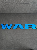 WAR grille replacement badge