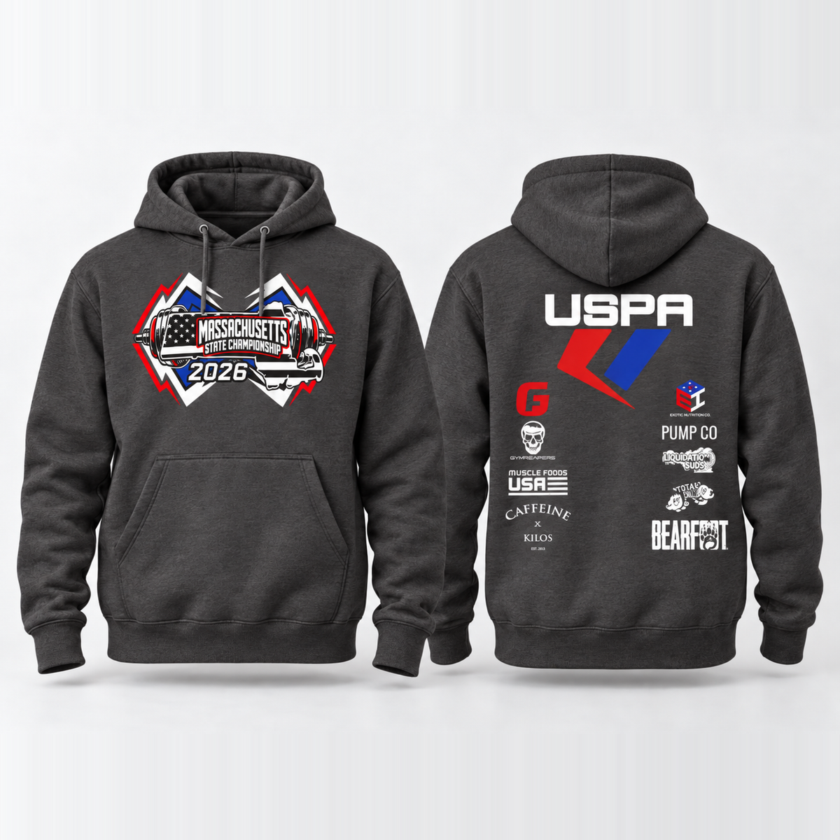2026 Massachusetts state championship meet hoodie