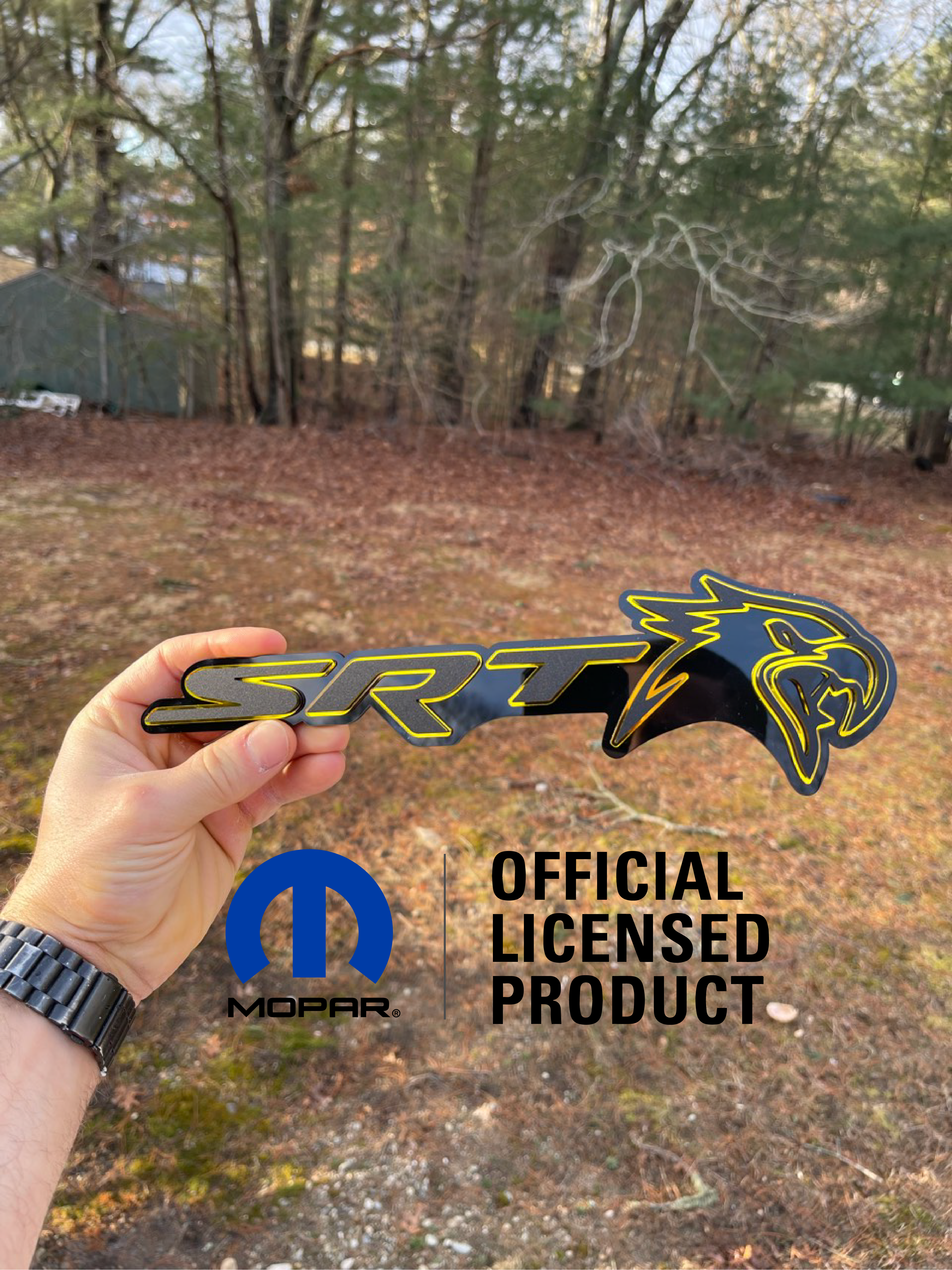 SRT Hellhawk V1 grille badge