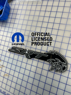 SRT Hellhawk V2 grille badge