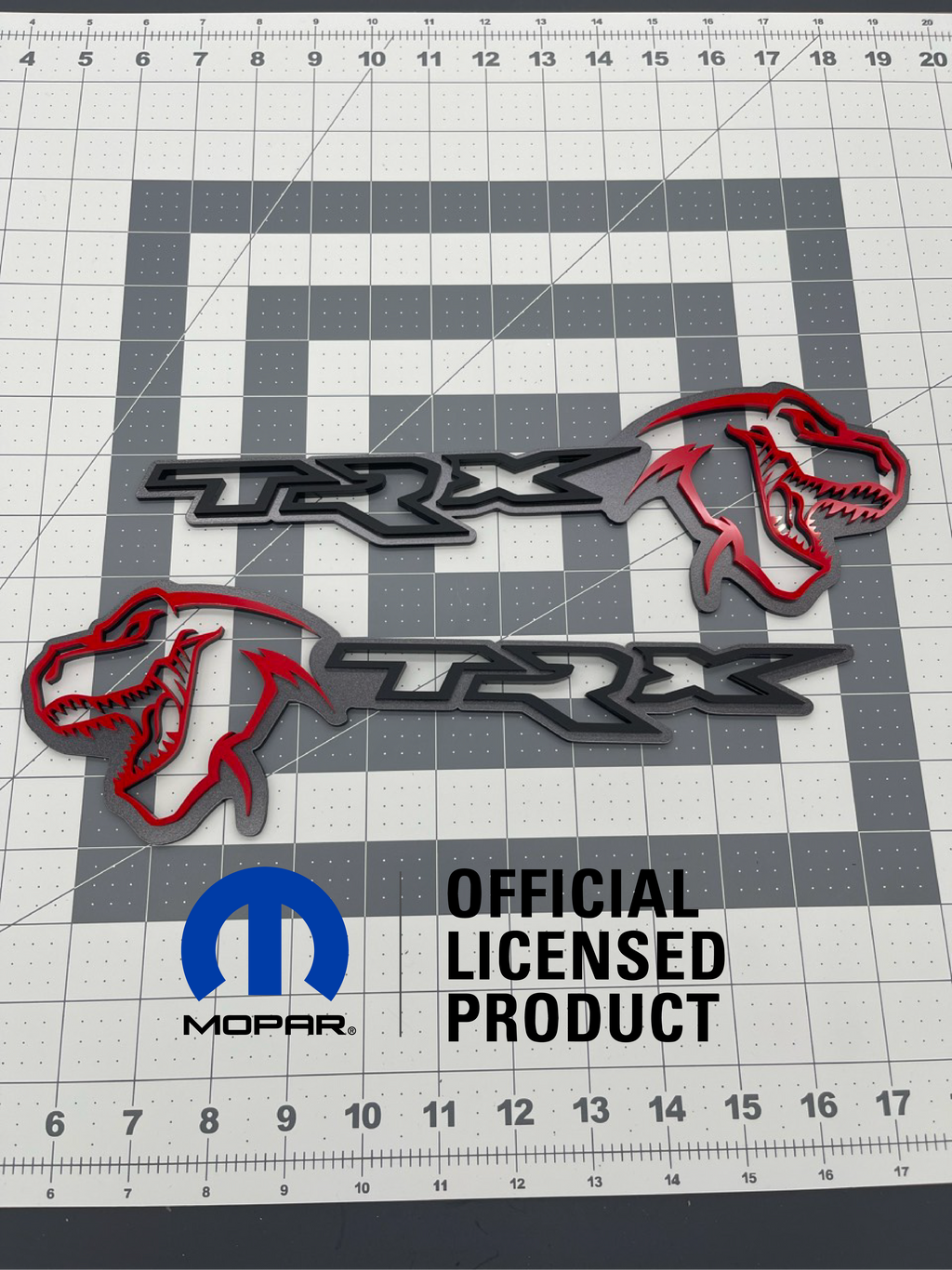 TREX/TRX combo badge pair – Exotic Innovations
