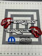 Trex/TRX Design #2 combo badge pair