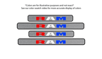 (2019+ RAM) RAM sill plate set
