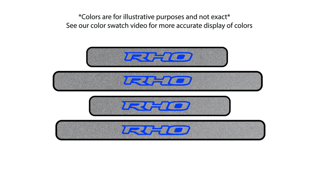 (2019+ RAM) RHO door sill plate set
