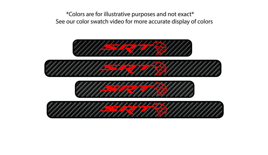 (2019+ RAM) SRT/Hellcat door sill plate set
