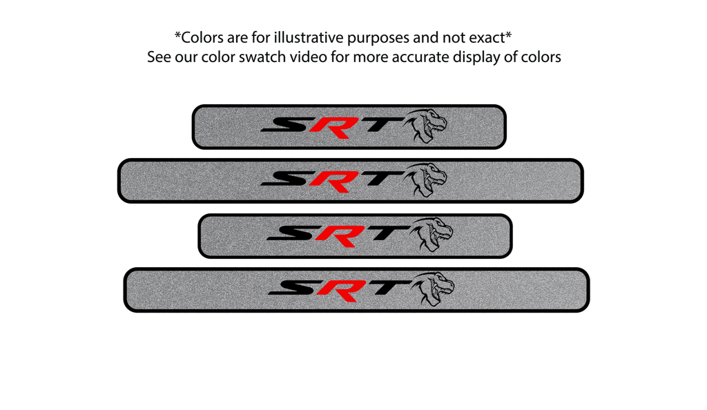 (2019+ RAM) SRT/Trex door sill plate set