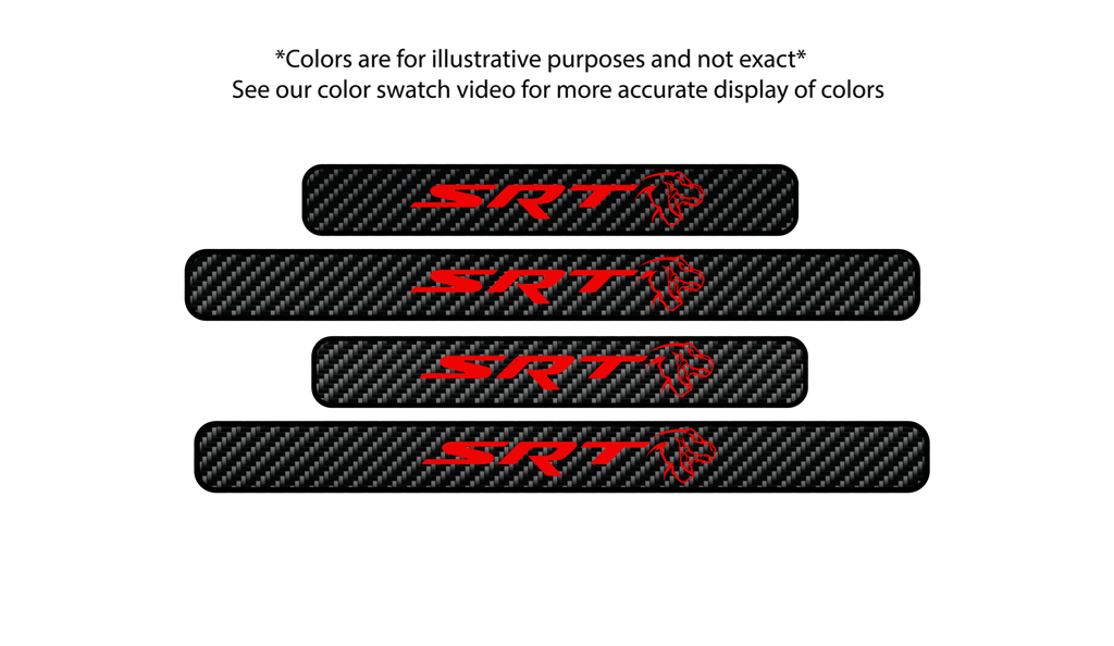 (2019+ RAM) SRT/Trex door sill plate set