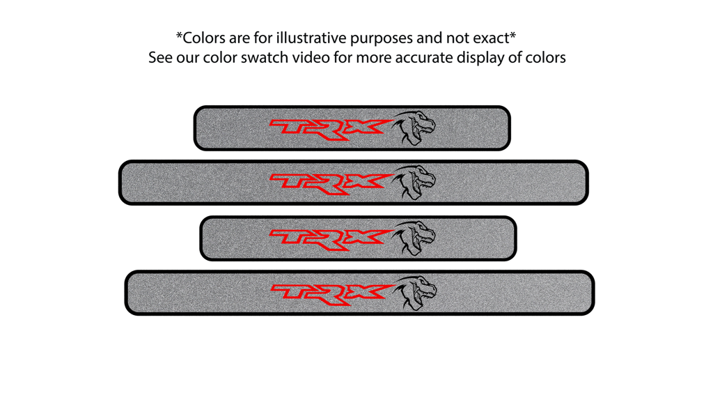 (2019+ RAM) Trex/TRX door sill plate set