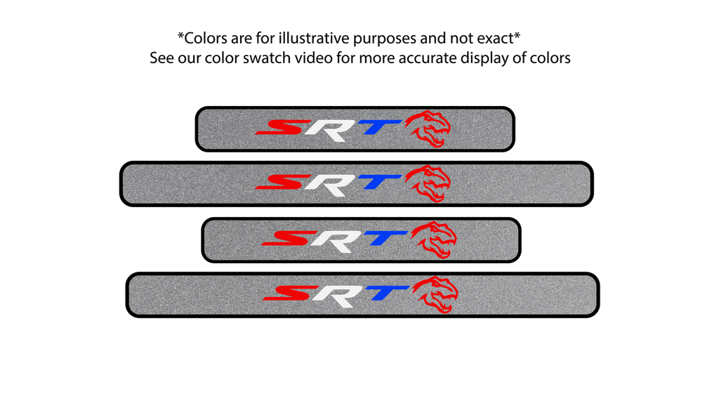 (2019+ RAM) SRT/Trex #2 door sill plate set