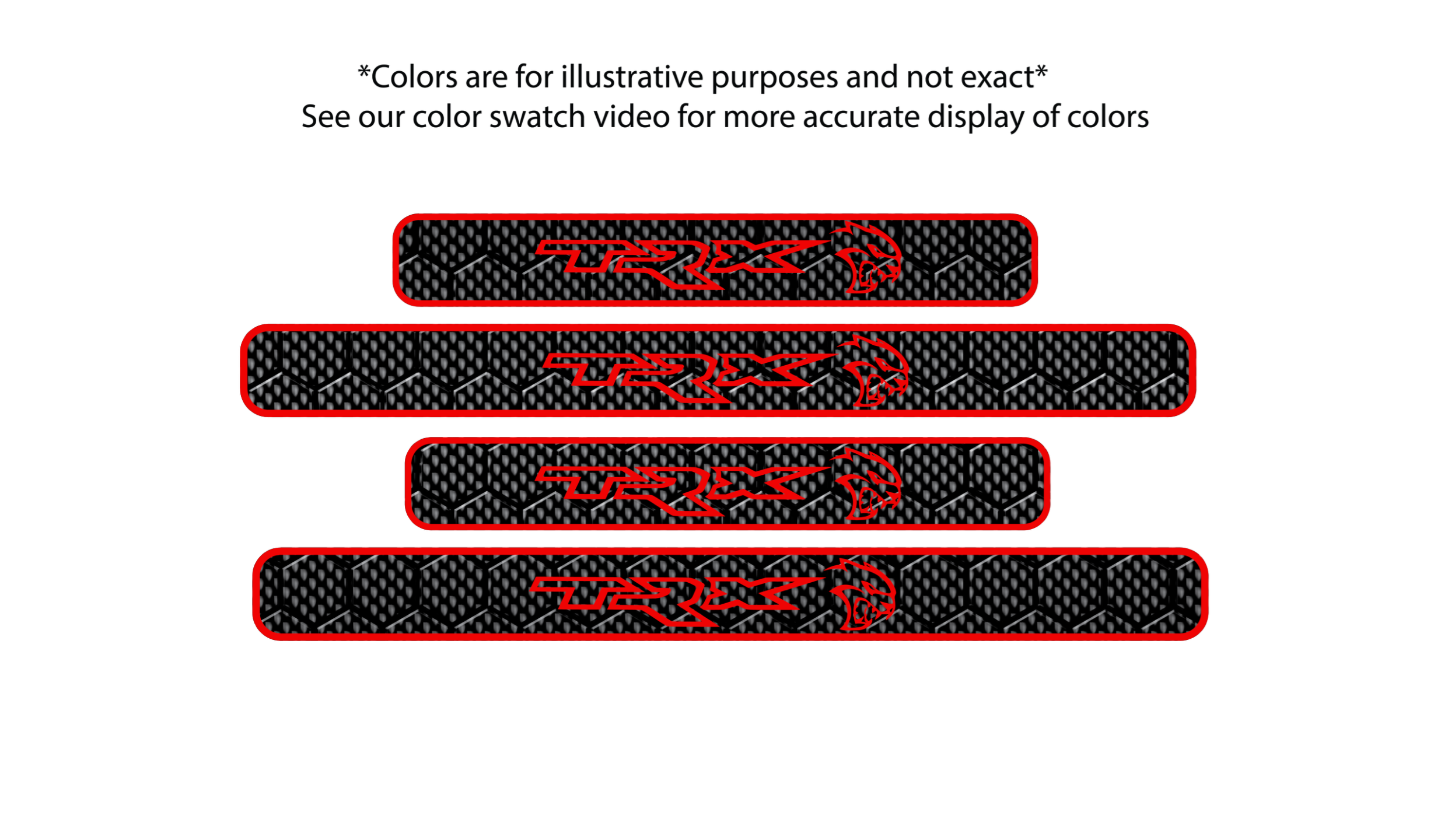 (2019+ RAM) Hellcat/TRX door sill plate set